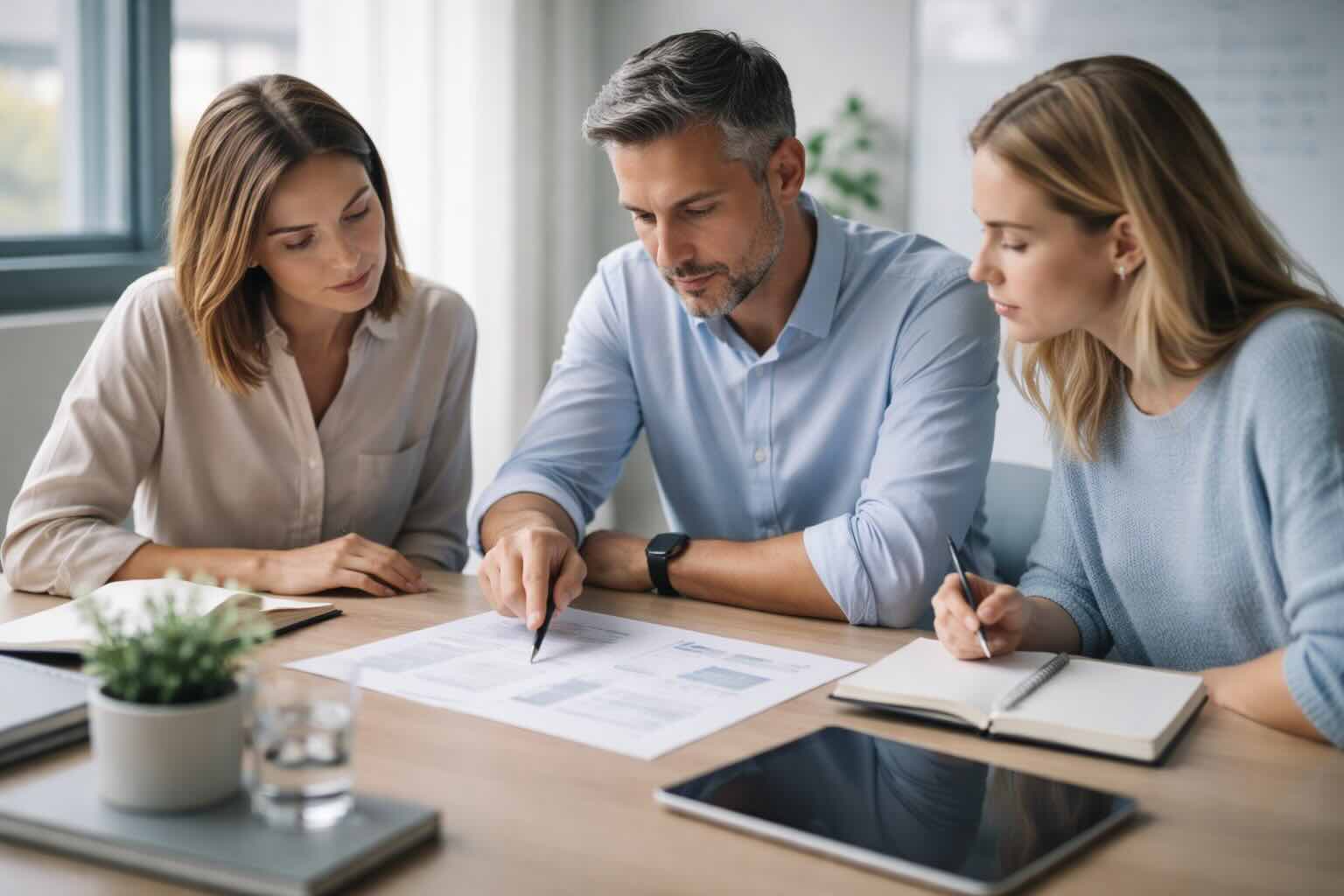 Positioning and planning workspace